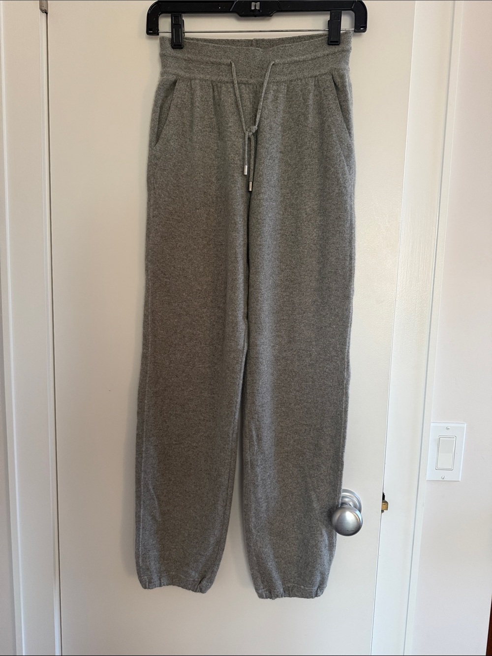 Loro Piana Baby Cashmere Label in gray sweatpants pants size 38
